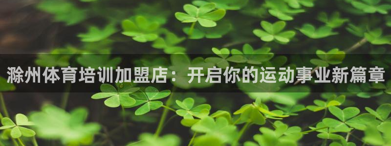 欧陆娱乐系统教程：滁州体育培训加盟店：开启你的运动事