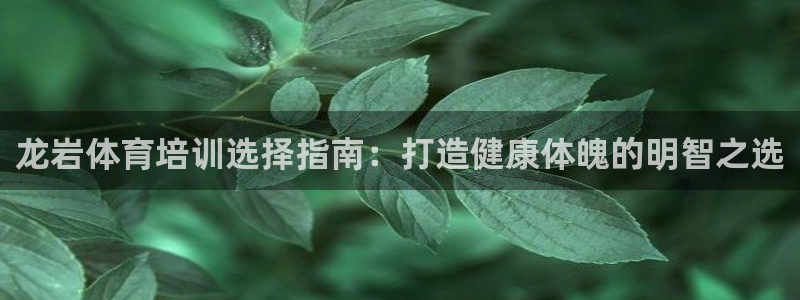 欧陆娱乐官网下载安装最新版：龙岩体育培训选择指南：打