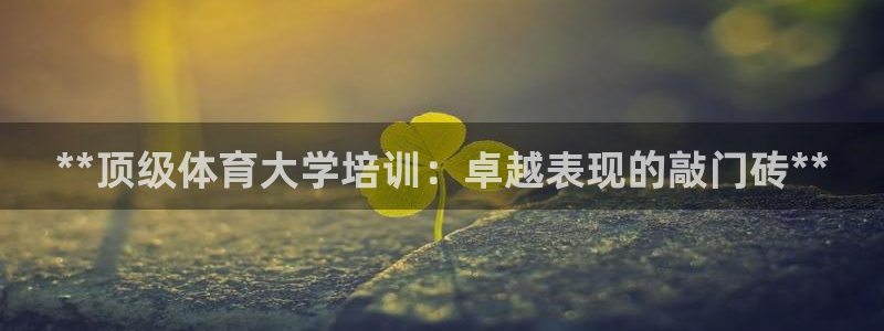欧陆娱乐官网下载安装：**顶级体育大学培训：卓越表现