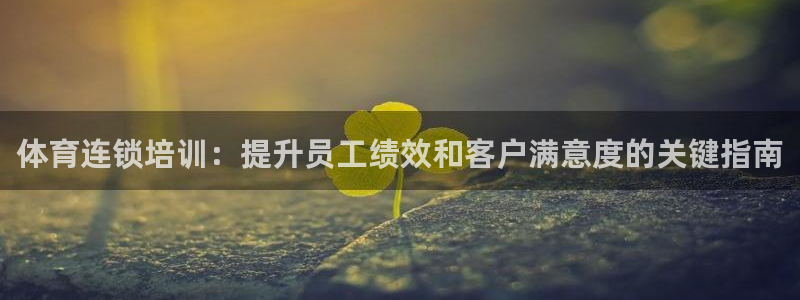 欧陆娱乐游戏特色：体育连锁培训：提升员工绩效和客户满