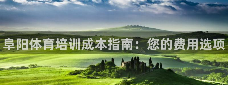 欧陆娱乐平台咋样啊：阜阳体育培训成本指南：您的费用选
