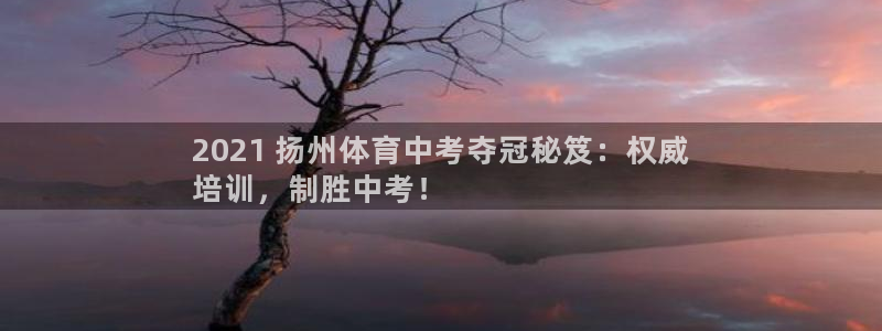 欧陆娱乐测速软件下载：2021 扬州体育中考夺冠秘笈
